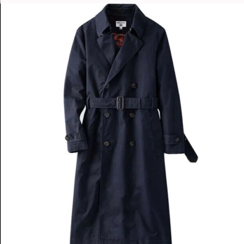 Uniqlo * Ines De La Fressange trench coat navy